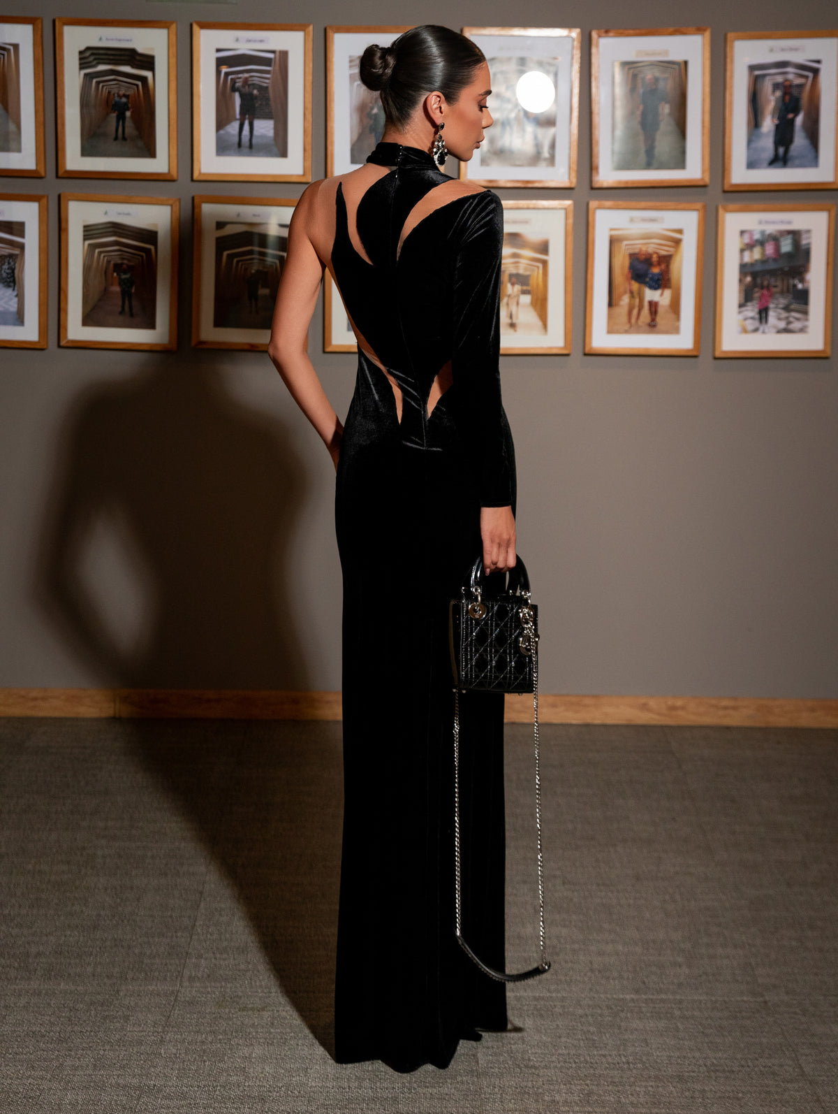 AMORROS LONG DRESS /Рокля